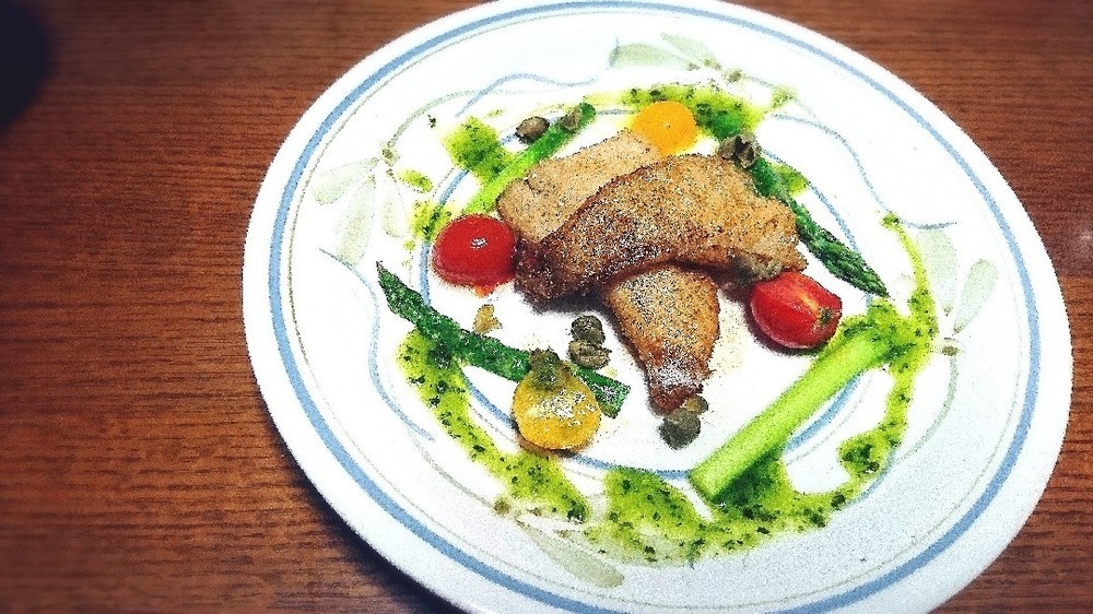 白身魚のムニエル 彩り野菜添え レシピ 作り方 By Gngn Sキッチン 楽天レシピ