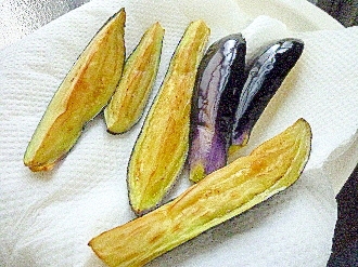 簡単♡茄子の素揚げ