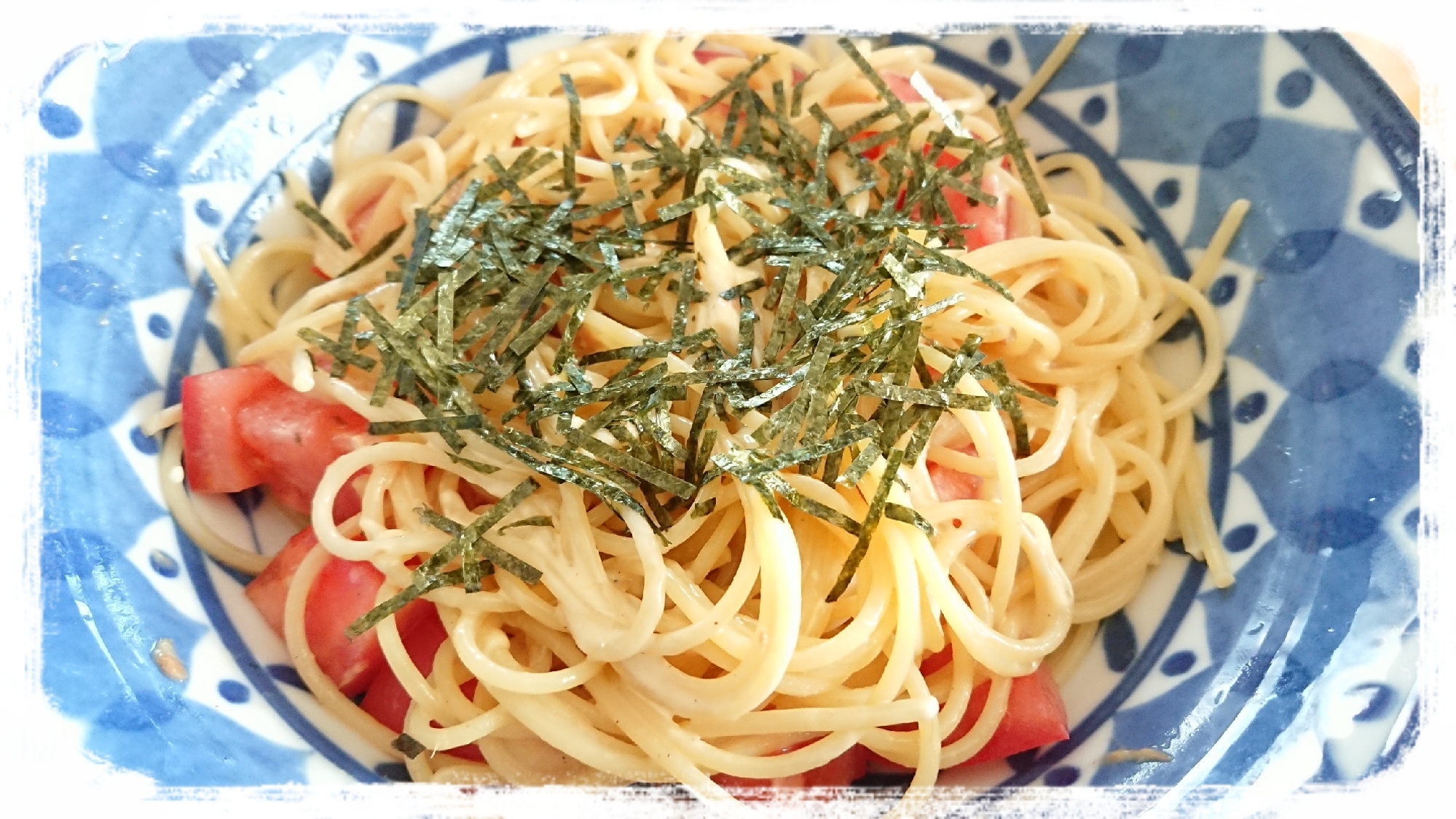 市販のパスタソース使用☆トマトツナマヨパスタ