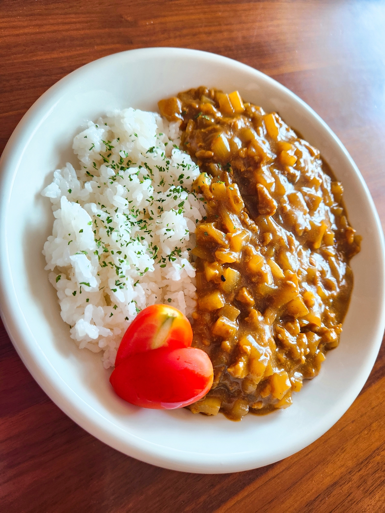 【主食】レンチン 大根カレー