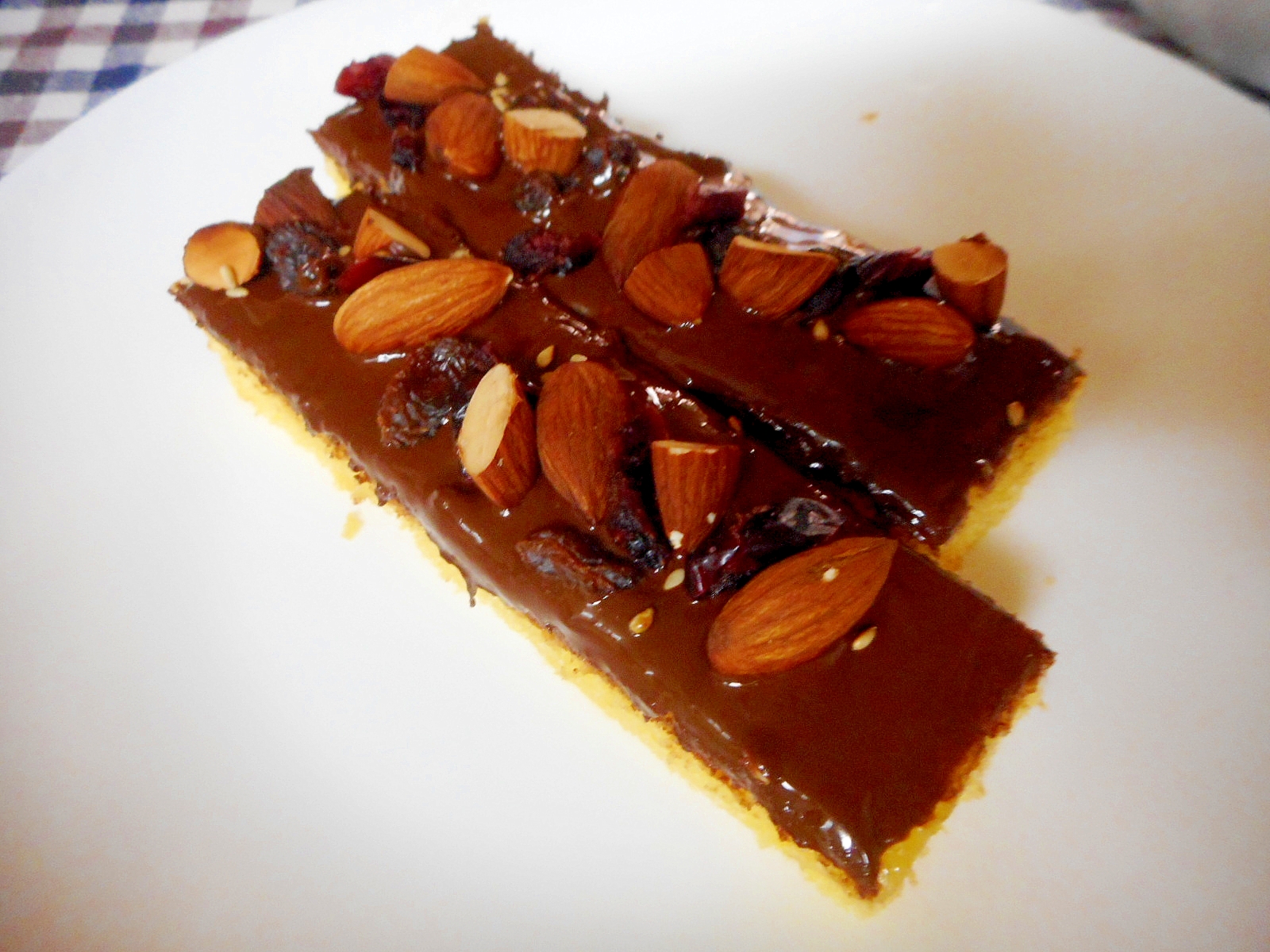 クランベリーアーモンドチョコスティックケーキ レシピ 作り方 By Mococo05 楽天レシピ クランベリーアーモンドチョコスティックケーキ レシピ 作り方 By Mococo05 楽天レシピ