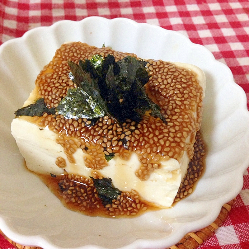 チアシード冷奴 レシピ 作り方 By Thank You Good Bye 楽天レシピ