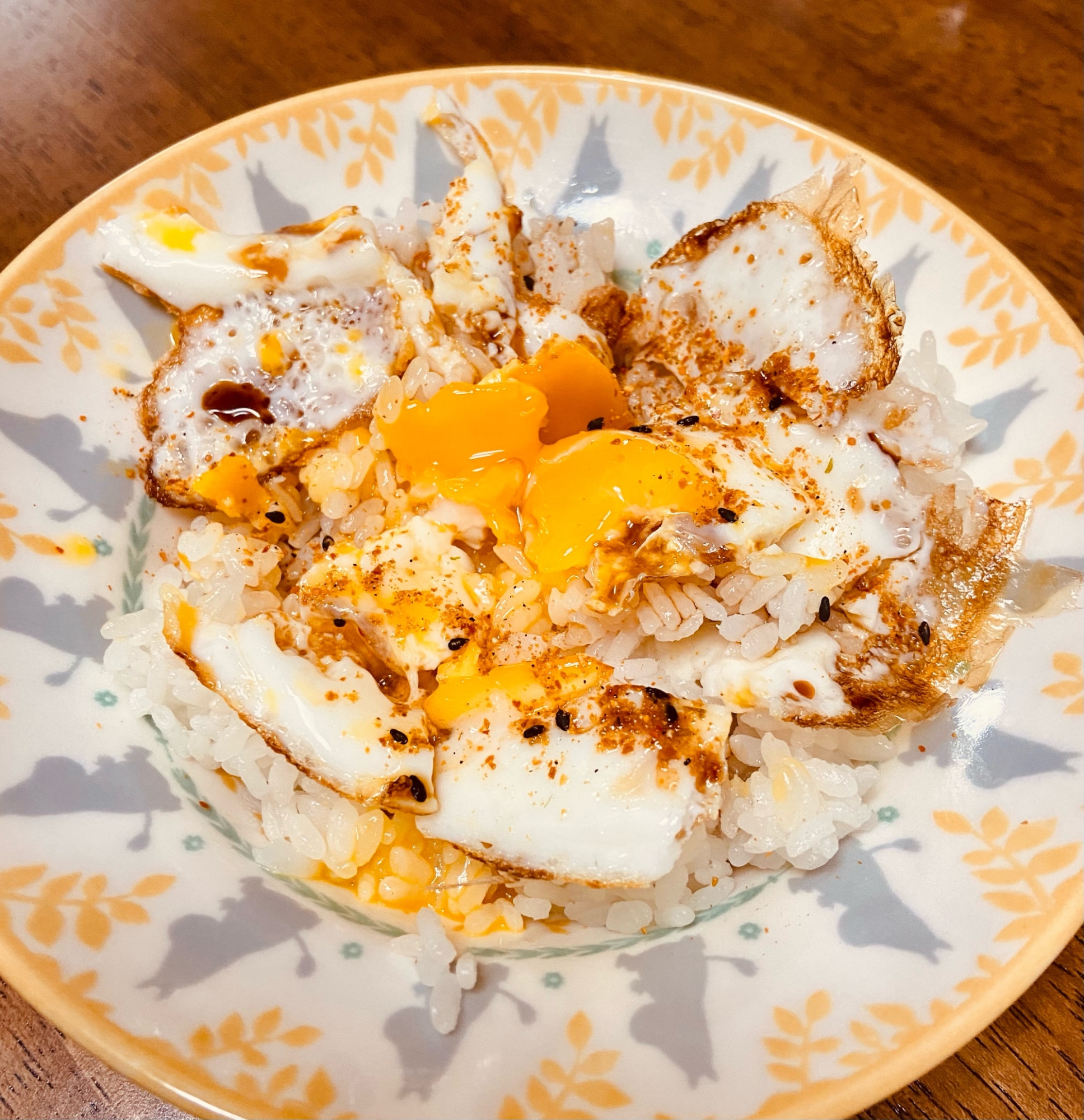 お昼に！朝に！目玉焼きご飯