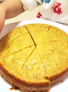 簡単すぎるバナナケーキ(炊飯器)