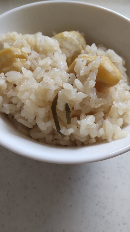 ぺろぽろさん、こんにちは♪一足早いですが秋の味覚♡美味しくいただきました～ごちそうさまでした*｡･+(人*´∀`)+･｡*