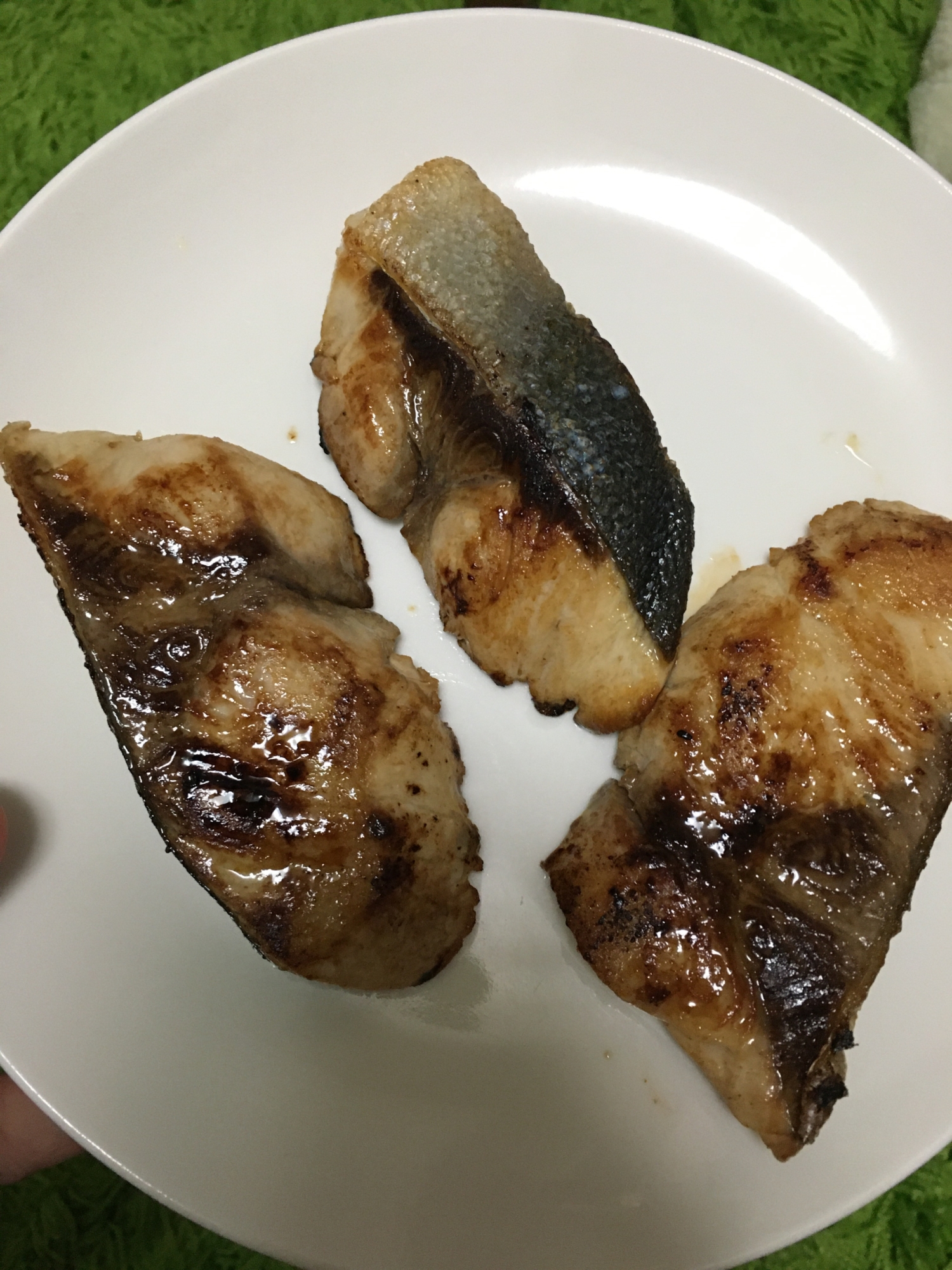 ブリのポン酢焼き