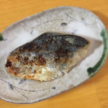 生鯖の塩焼き