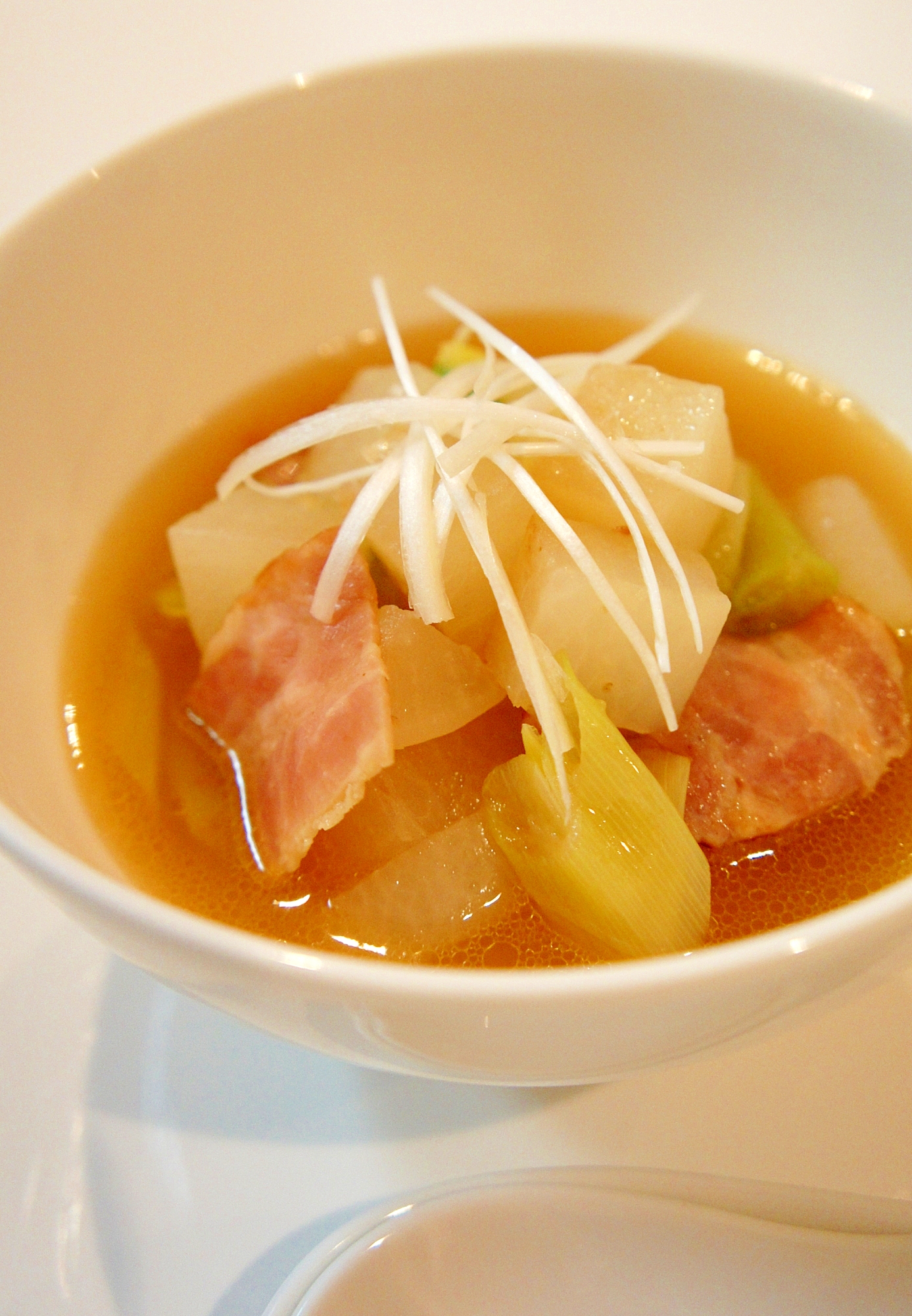 ほっと一息 大根とベーコンの鶏がらスープ レシピ 作り方 By すたーびんぐ 楽天レシピ ほっと一息 大根とベーコンの鶏がらスープ レシピ 作り方 By すたーびんぐ 楽天レシピ