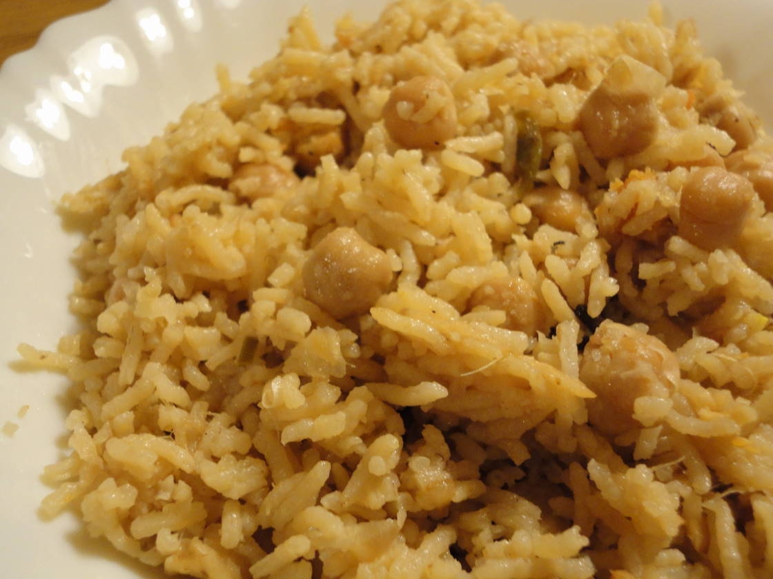 【本場家庭の味】チャナチャーワル(ひよこ豆ごはん)