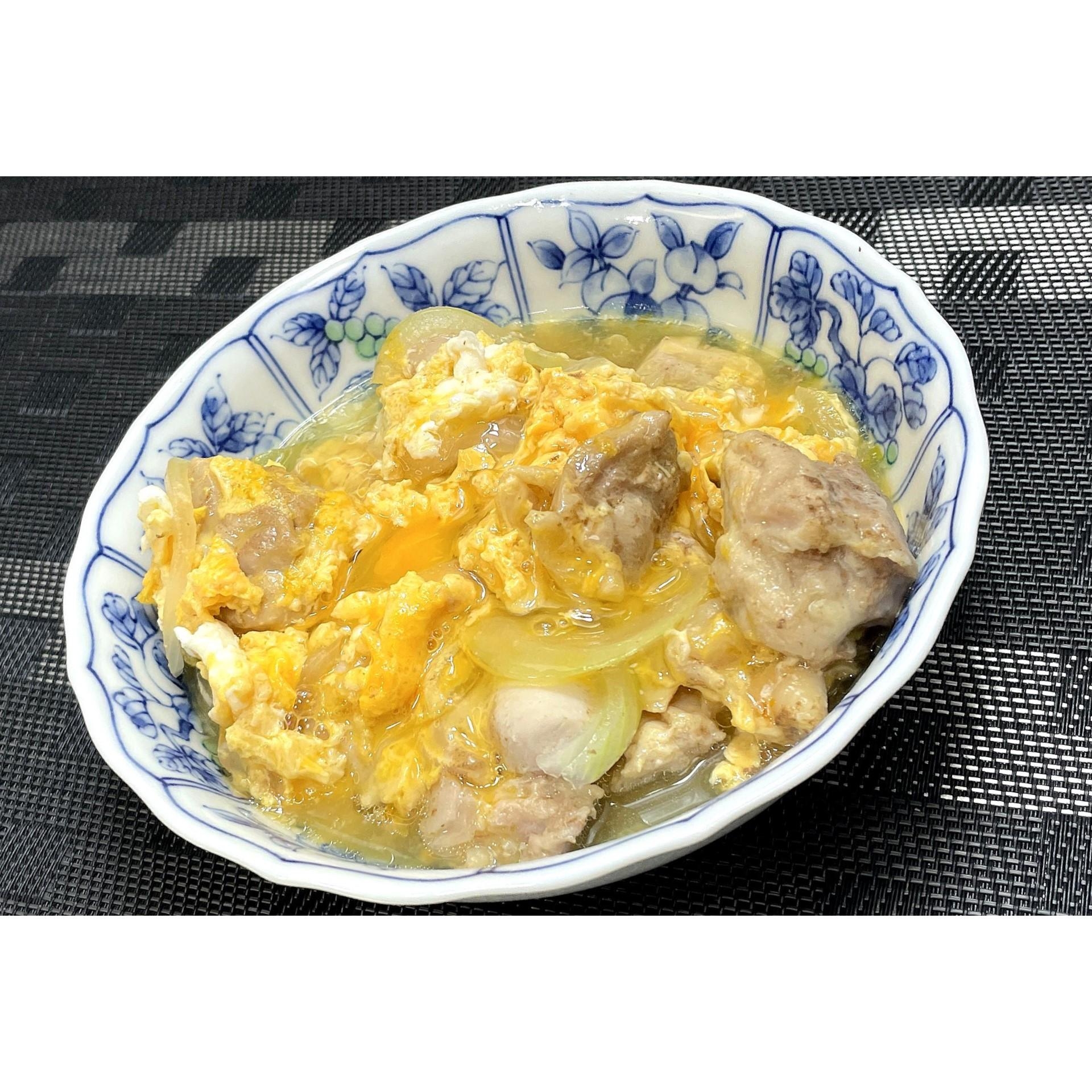 鶏もも肉の卵とじ★動画あり★