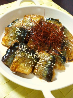 甘辛～☆ご飯がススム秋刀魚の蒲焼