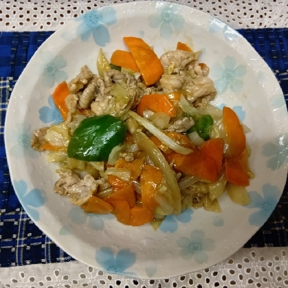 あんかけ野菜炒め