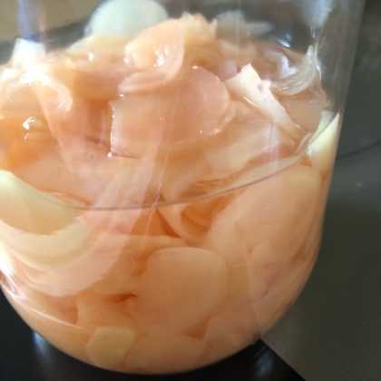 生姜の甘酢漬けを初めて作りました^_^かわいい色になって、びっくり♫2週間後が楽しみです！レシピありがとうございました！