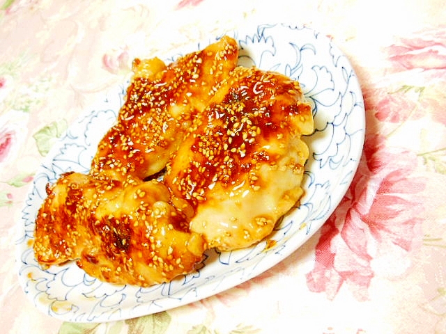 ❤鶏胸肉のジンジャー・メープル・黒酢・ソテー❤