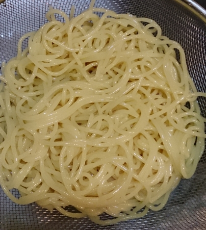 裏技★スパゲティを一瞬で中華麺にする方法 