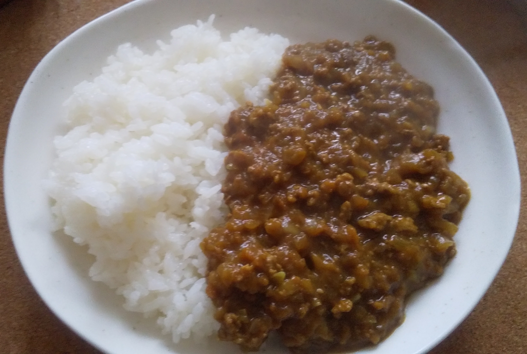 カレールーで簡単!キーマカレー♪