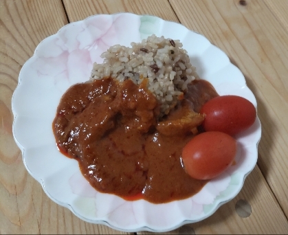 雑穀米ご飯で夏カレー✨