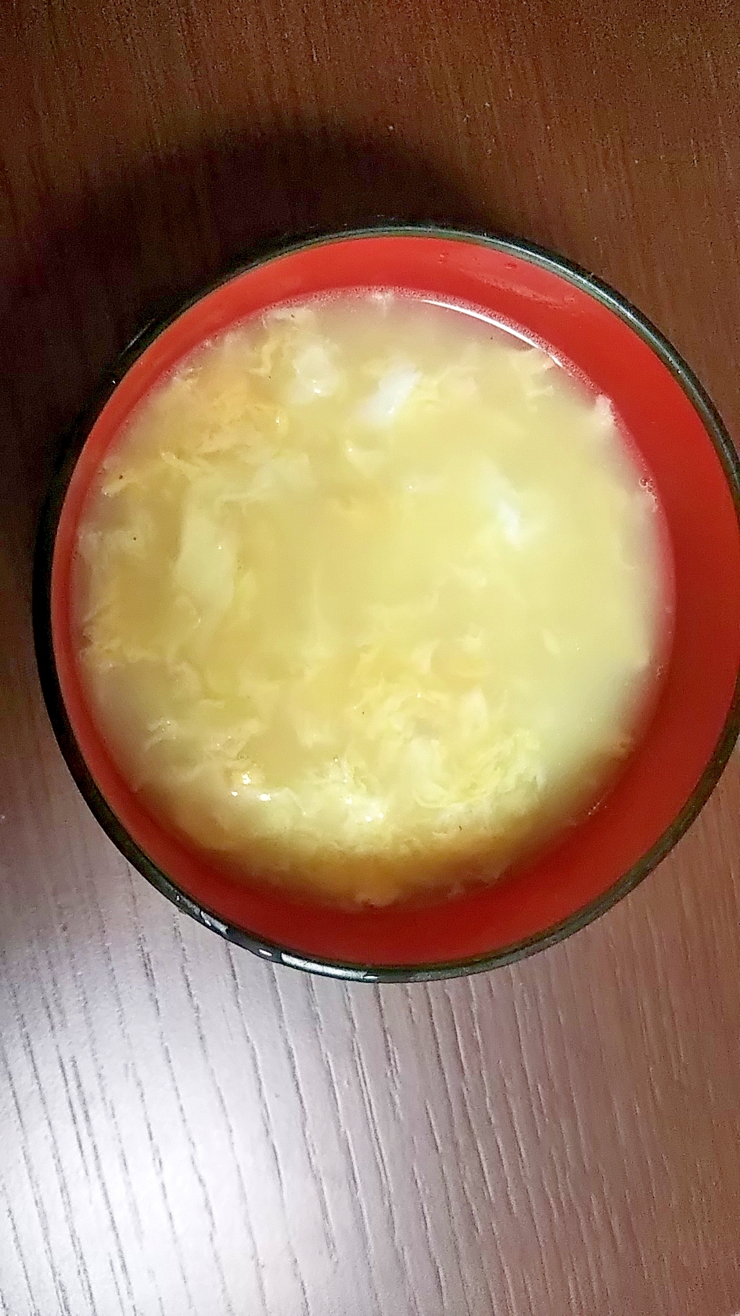 卵と長ねぎの中華スープ