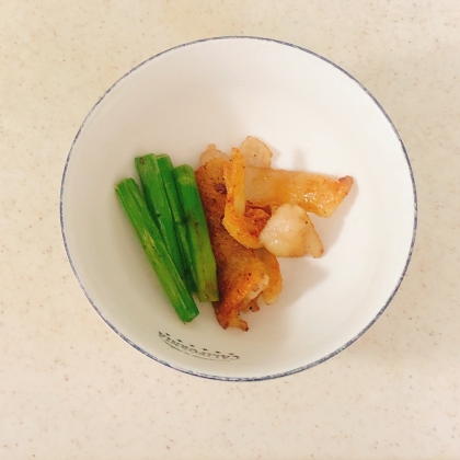 鶏レバー☆鶏レバーともやしのポン酢醤油炒め