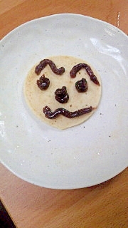 [お手伝いレシピ]　米粉のパンケーキ