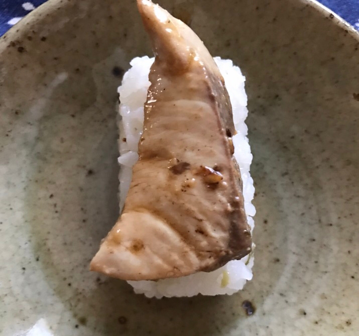 焼きハマチ寿司