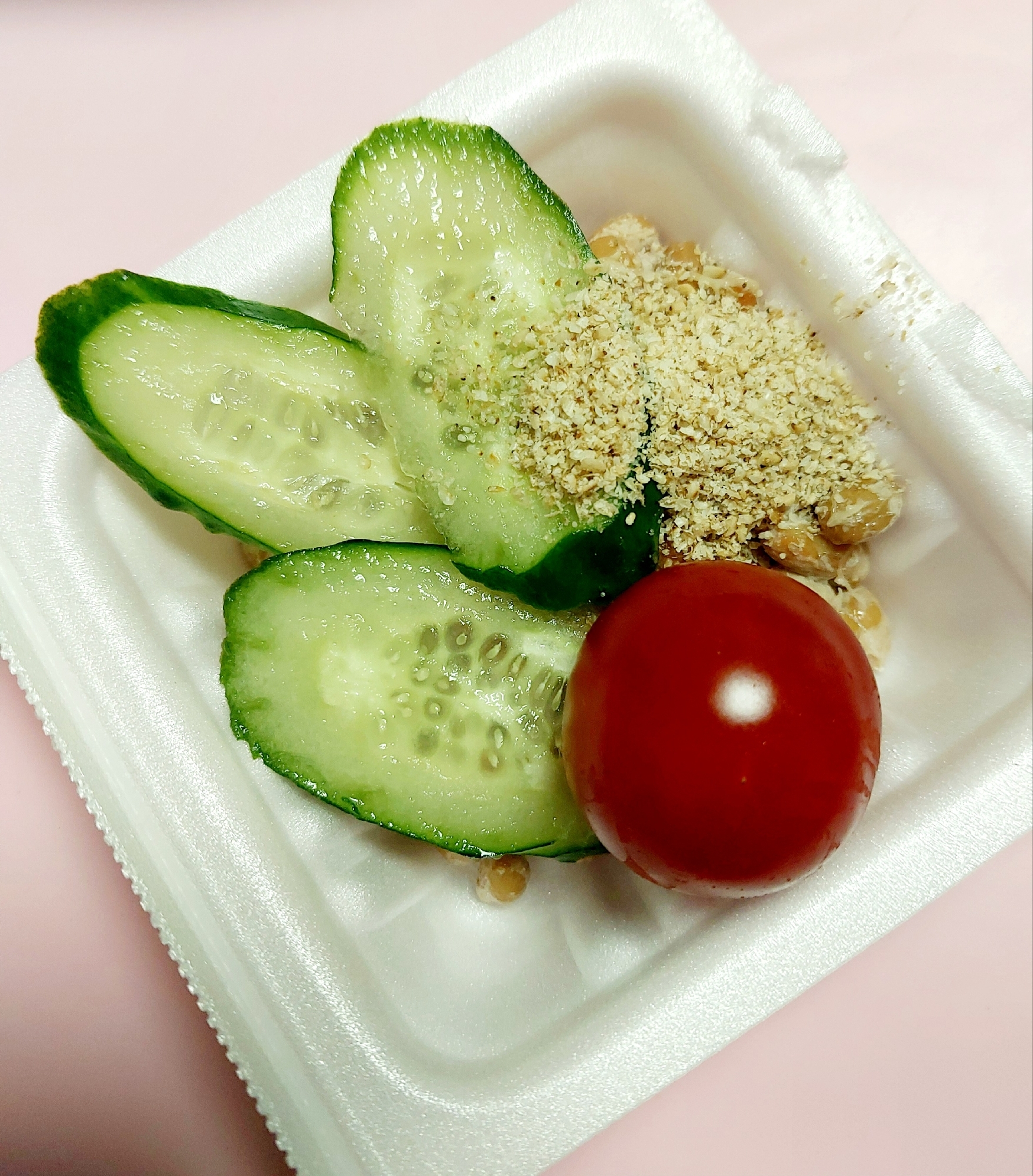 サラダすりごま納豆