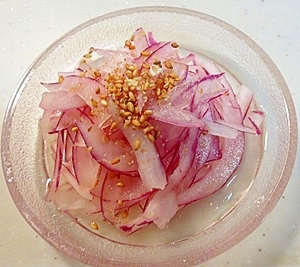 水にさらして 紫玉ねぎの塩レモン和え レシピ 作り方 By Dekotan1 楽天レシピ 水にさらして 紫玉ねぎの塩レモン和え レシピ 作り方 By Dekotan1 楽天レシピ