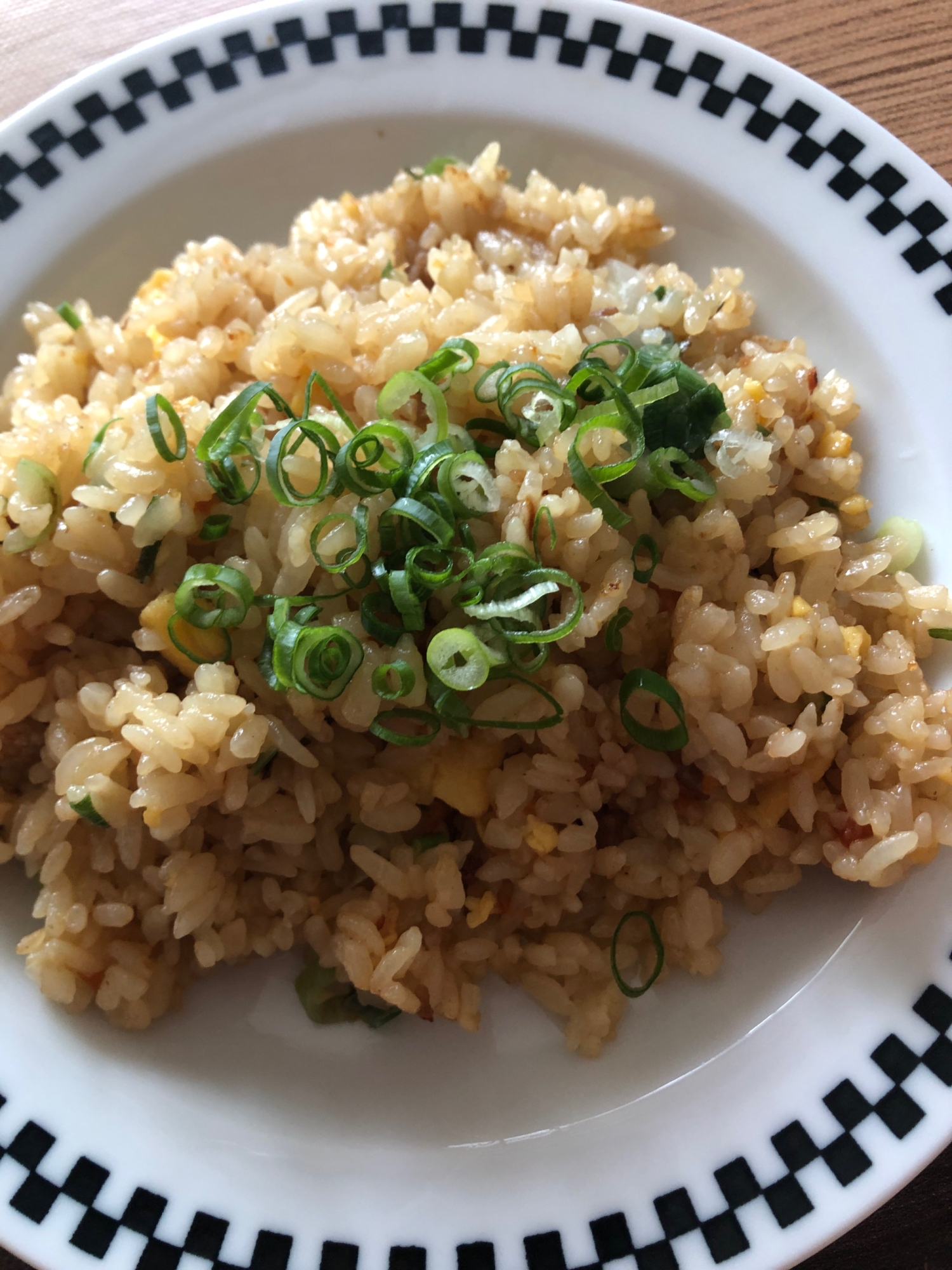 シンプルに！醤油チャーハン