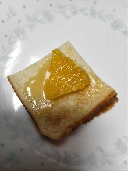 甘夏はちみつバター♪カナッペorトースト