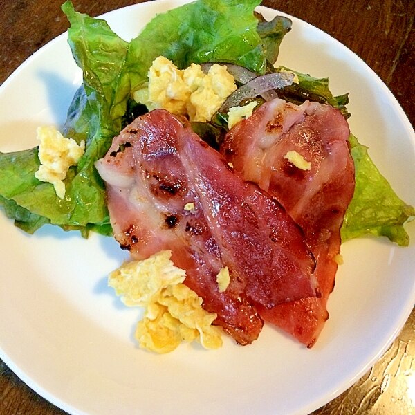 ベーコンと卵のサラダ レシピ 作り方 By きのこのみみ 楽天レシピ ベーコンと卵のサラダ レシピ 作り方 By きのこのみみ 楽天レシピ