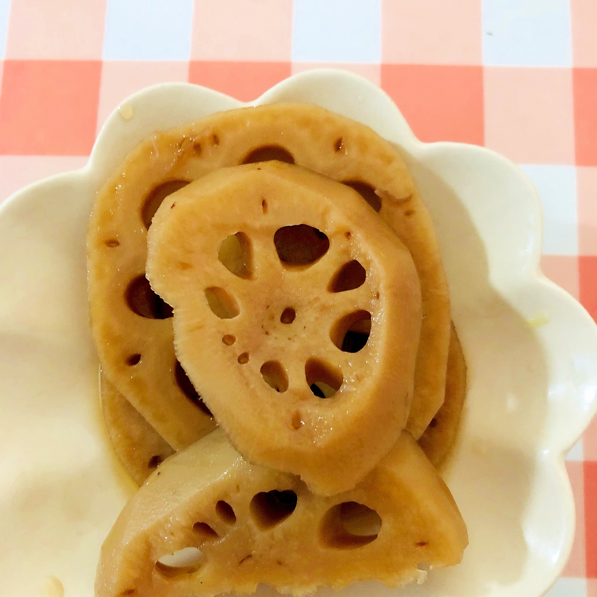 レンコンの煮物