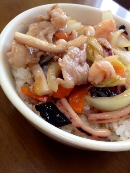 大好き♪我が家の中華丼