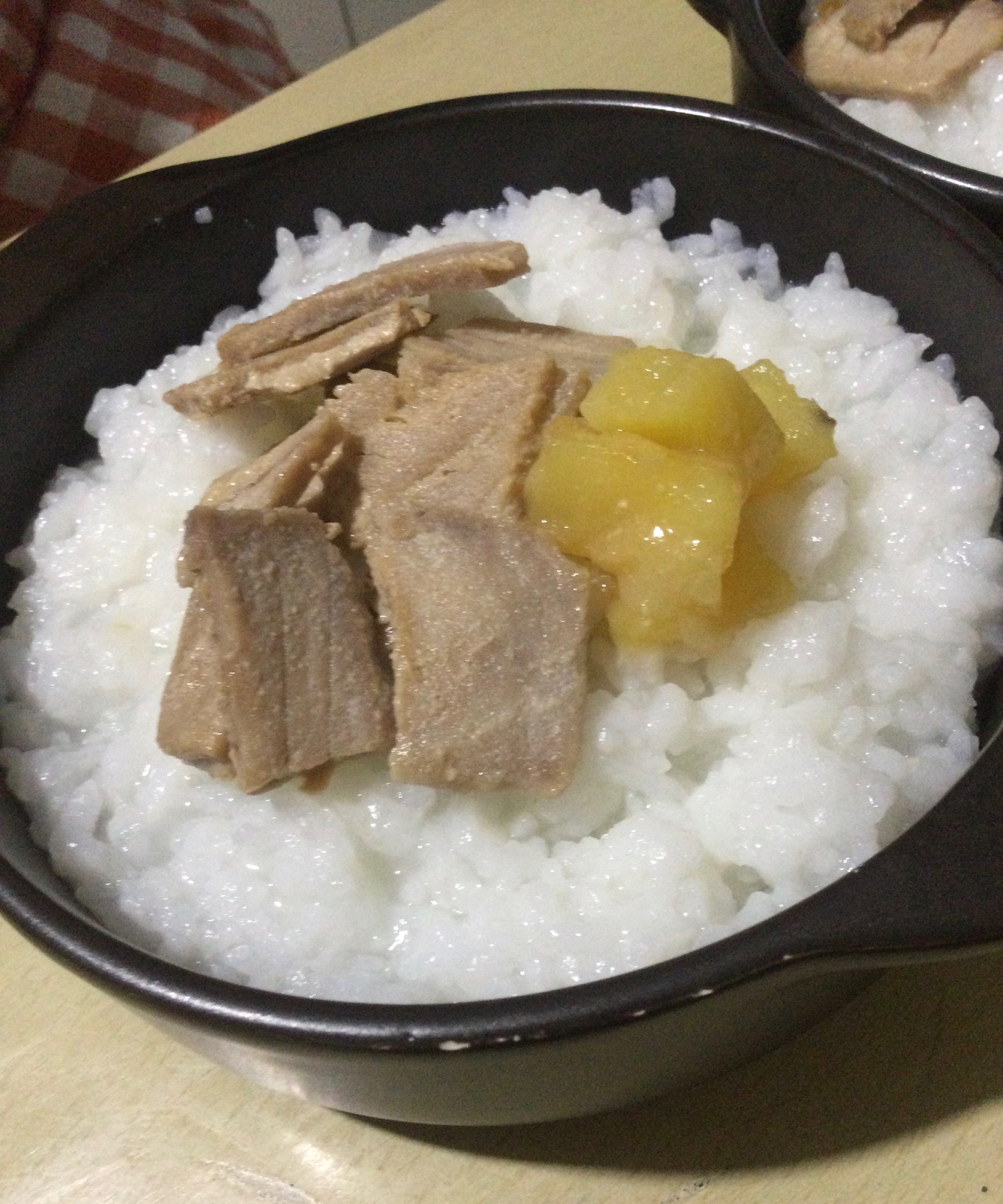 マグロさつま芋丼♪ ꙳★*ﾟ