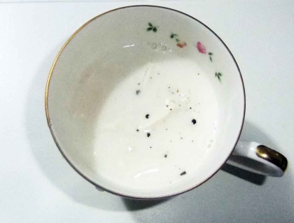 味噌汁でリメイク豆腐ミルクスープ