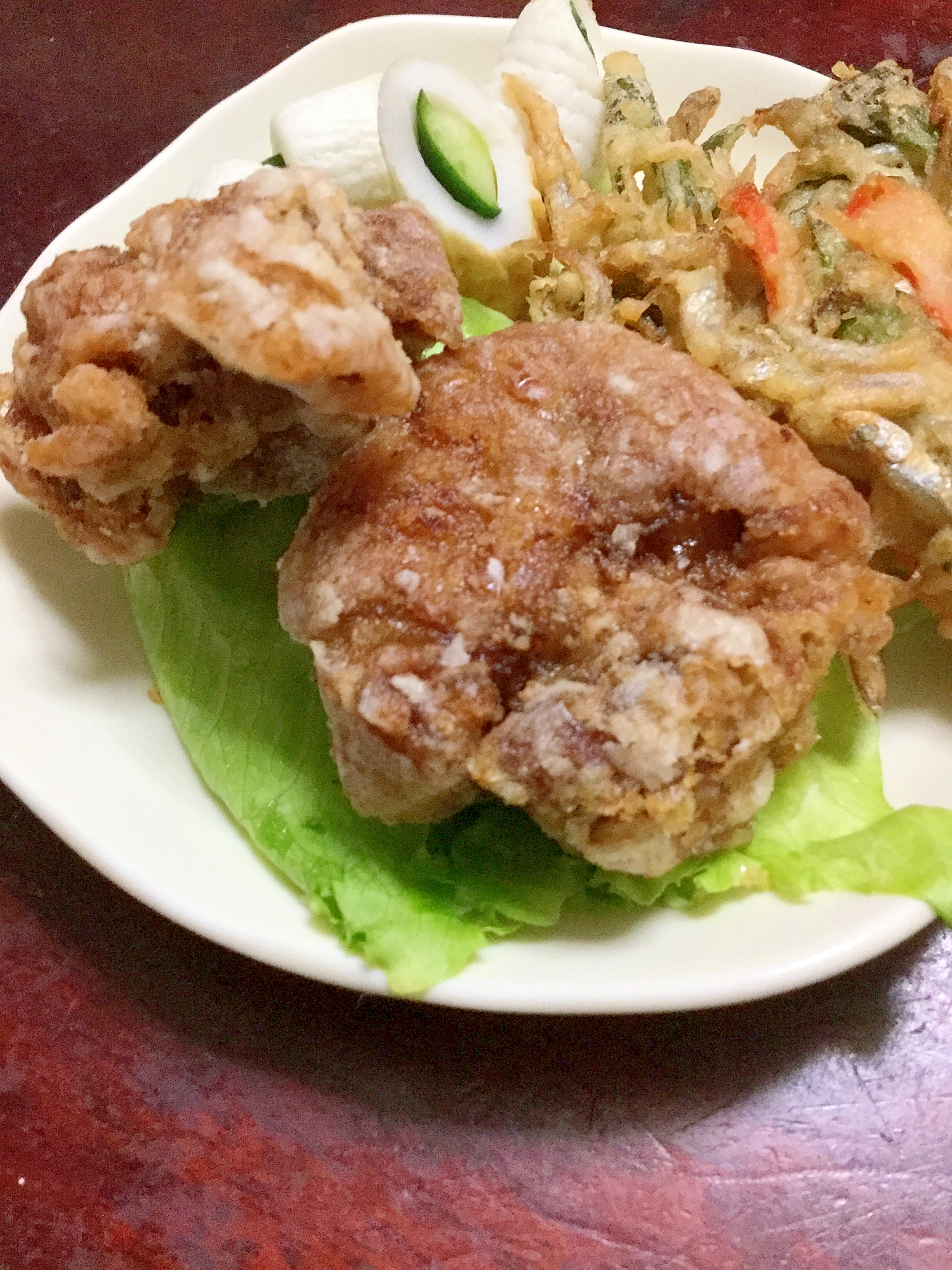 オイスターソースでコク旨☆鶏の竜田揚げ！