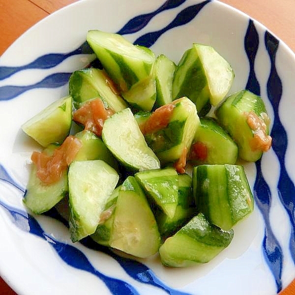 小料理屋サン風❤キュウリの梅干し和え♪(梅昆布茶)