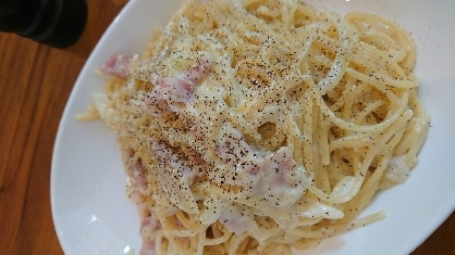 パスタのゆで方も参考にさせてもらいました！エコだし、ガス代節約で美味しくできました！