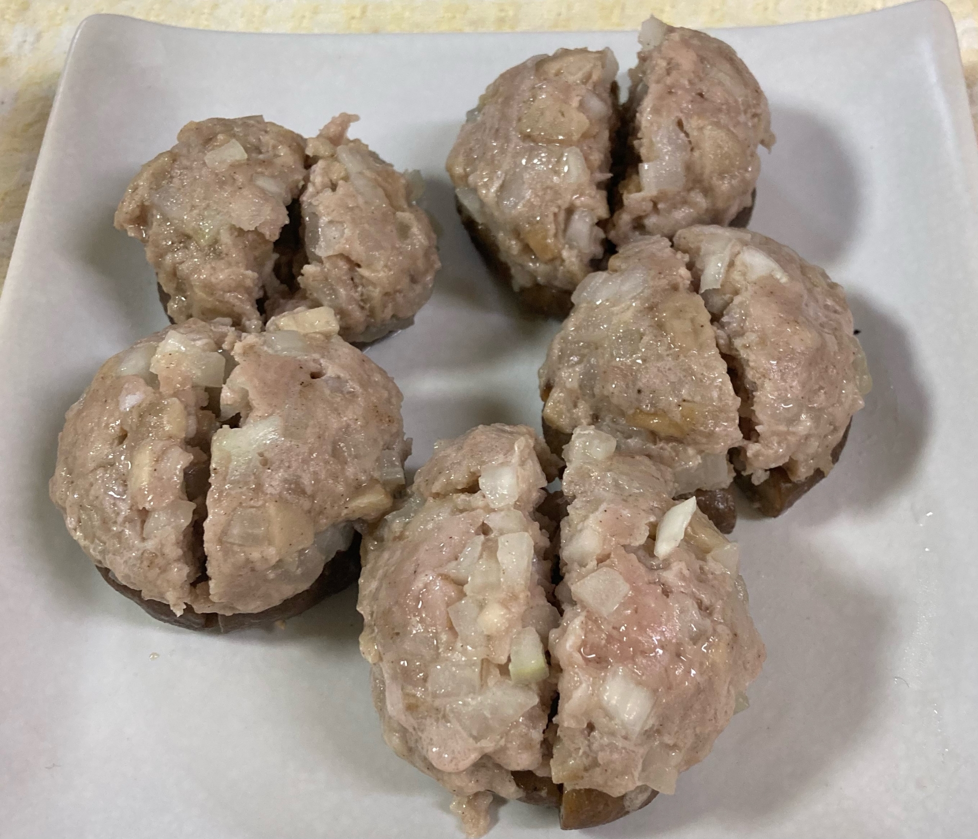 レンジで簡単!しいたけしゅうまい