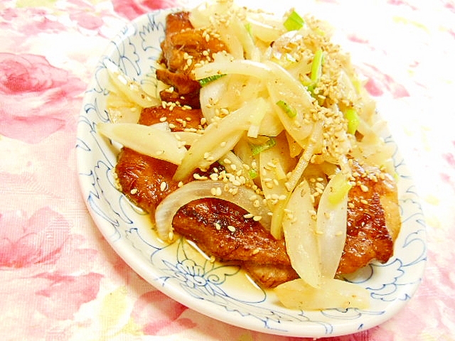 鶏ガラスープｄｅ❤ポン酢とマヨ生姜で鶏照り焼き❤