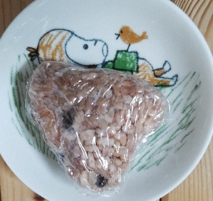 錦糸卵と海苔の佃煮のおにぎり弁当