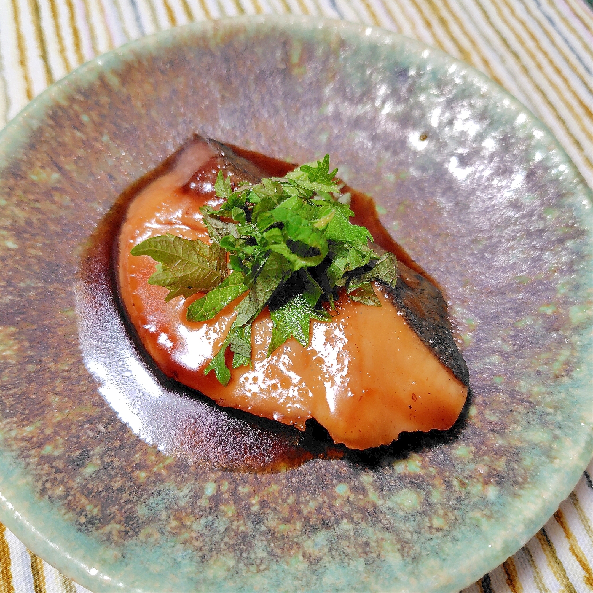 ブリのポン酢照り焼き