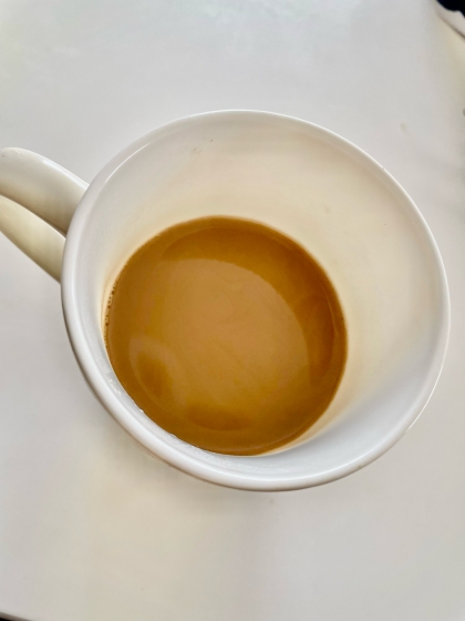 ホワイトチョコ入り豆乳コーヒー