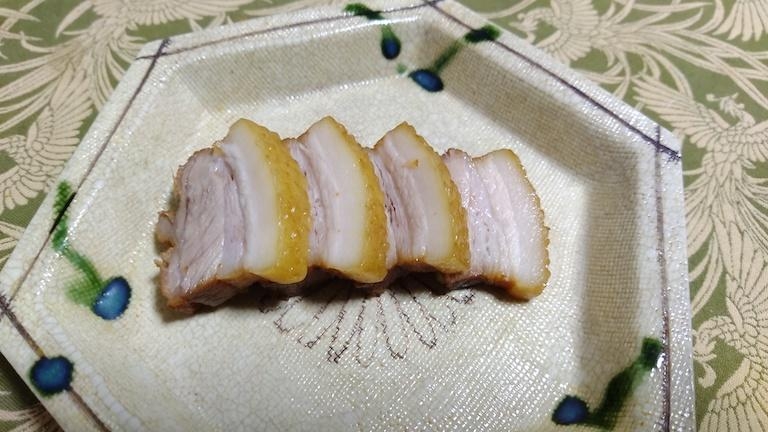 サッパリした脂 豚の角煮