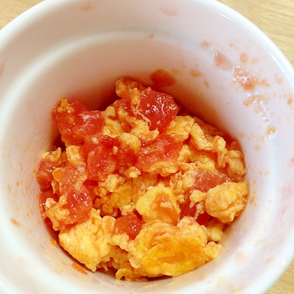 離乳食 トマトのたまご炒め レシピ 作り方 By ももぞう 楽天レシピ 離乳食 トマトのたまご炒め レシピ 作り方 By ももぞう 楽天レシピ