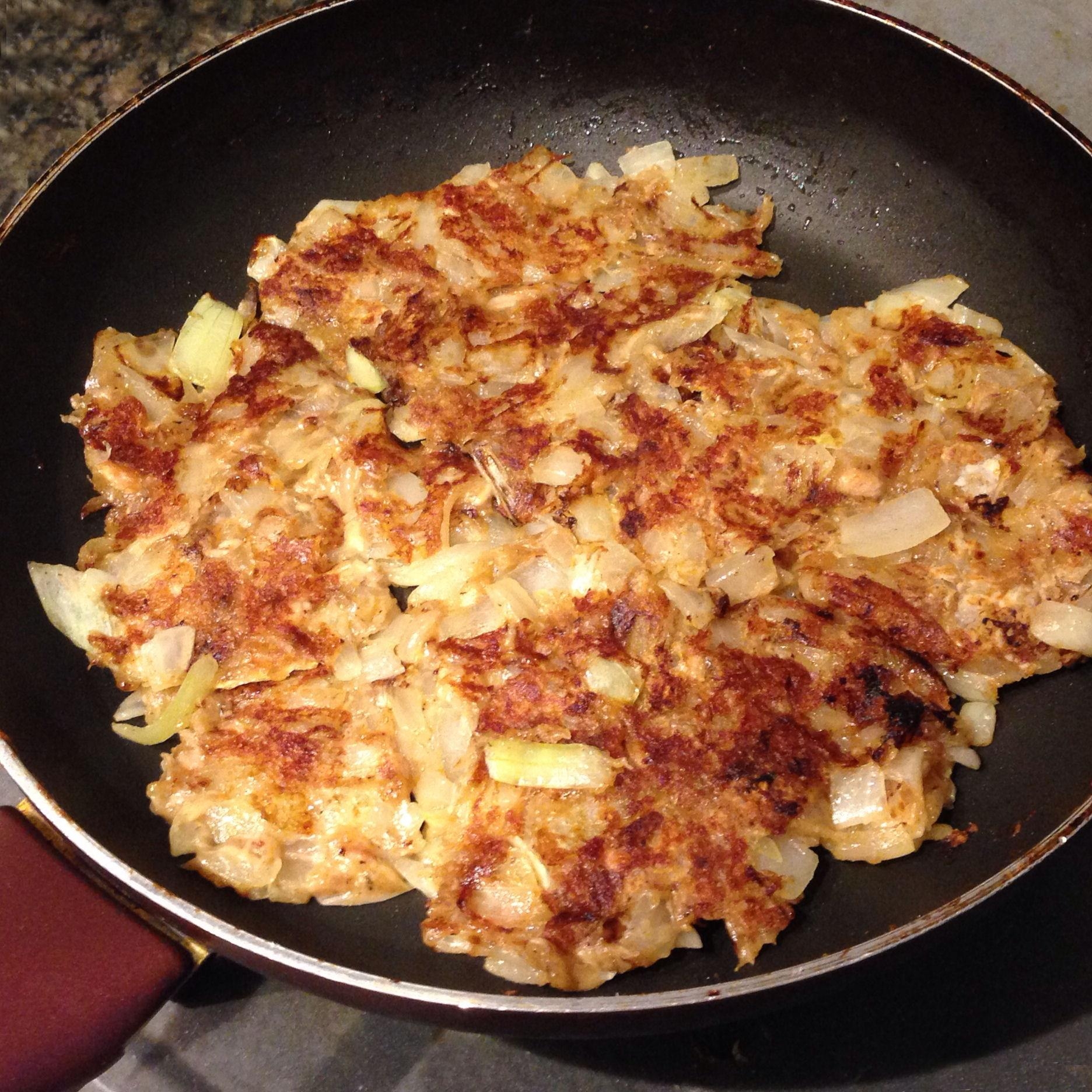 超かんたん！玉ねぎ＆チーズのお好み焼き風