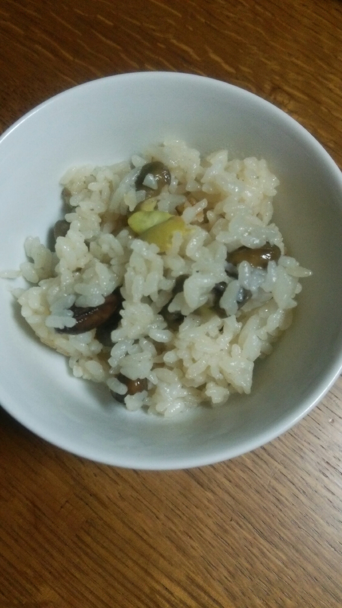 黒豆の枝豆でほんだしご飯