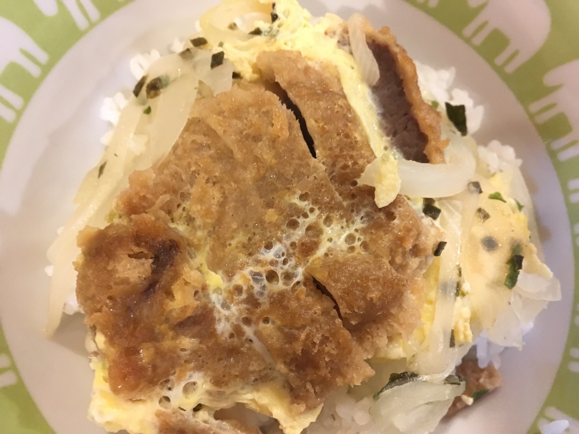 塩バターカツ丼