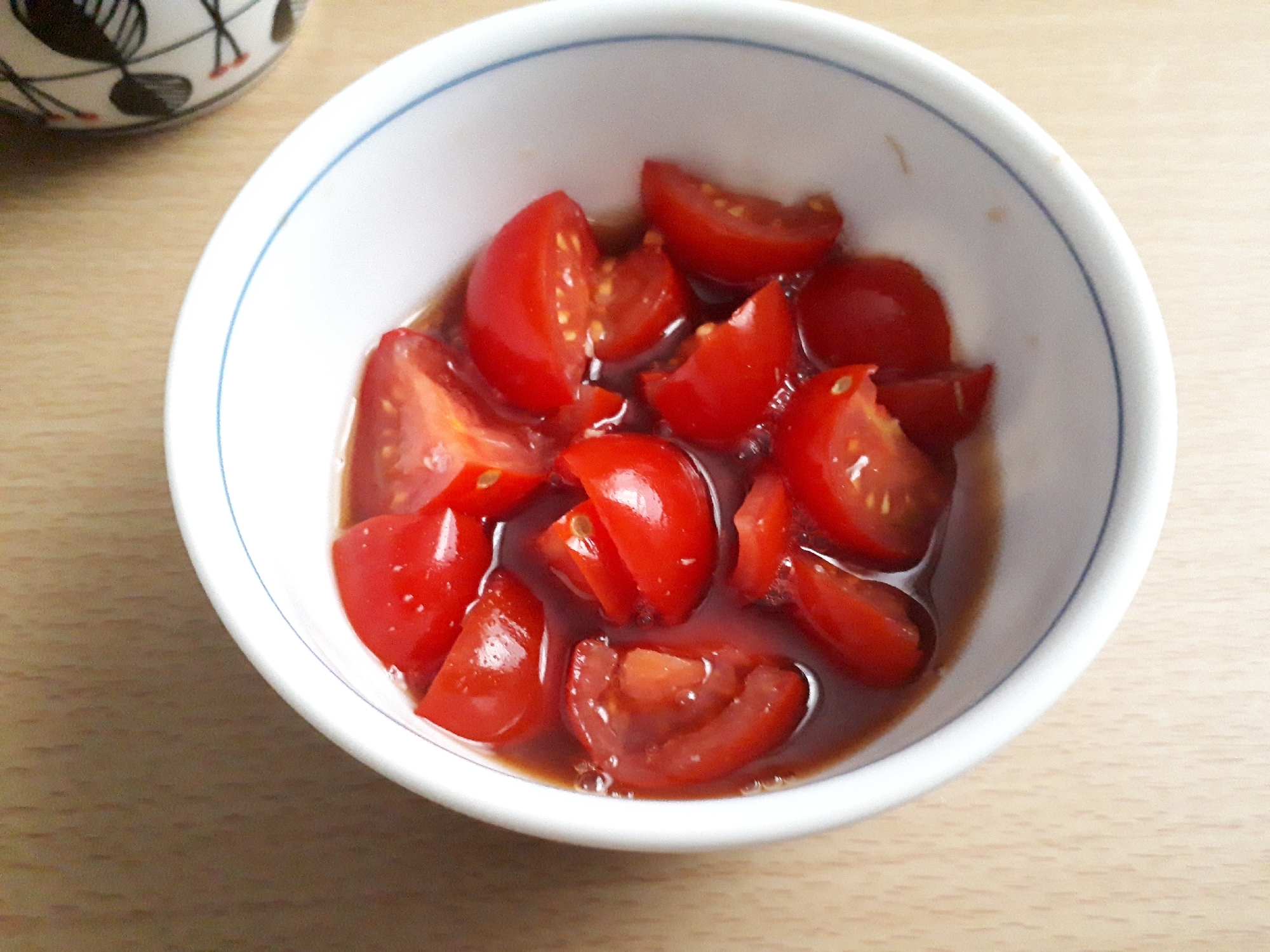 ミニトマトのわさび漬け