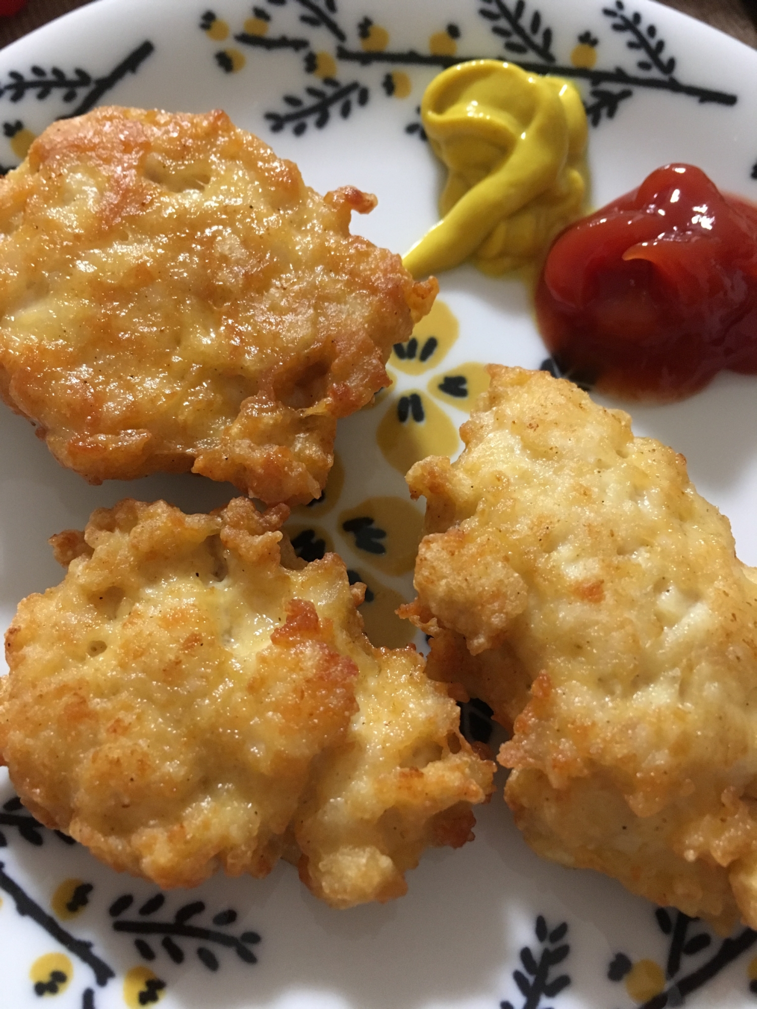 鶏胸肉でチキンナゲット