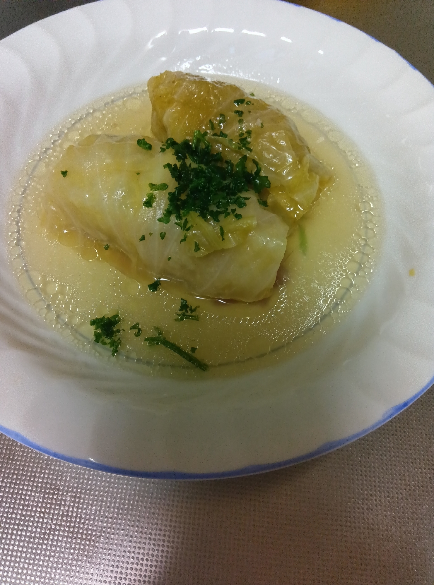 キャベツと肉だけロールキャベツ